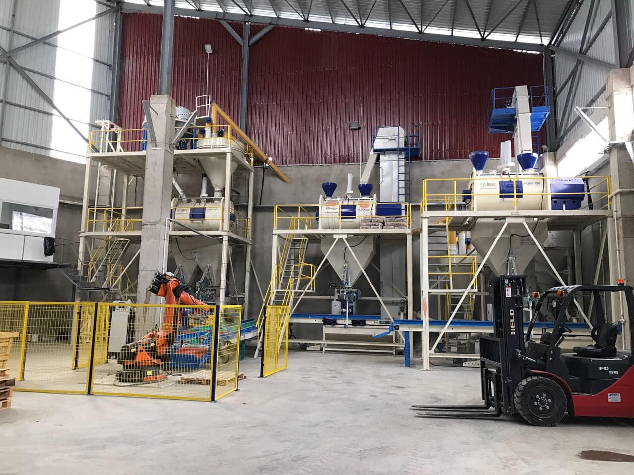 Dry Mortar Machine | Dry Mortar Plants & Industrial Solutions - Dry mortar production line