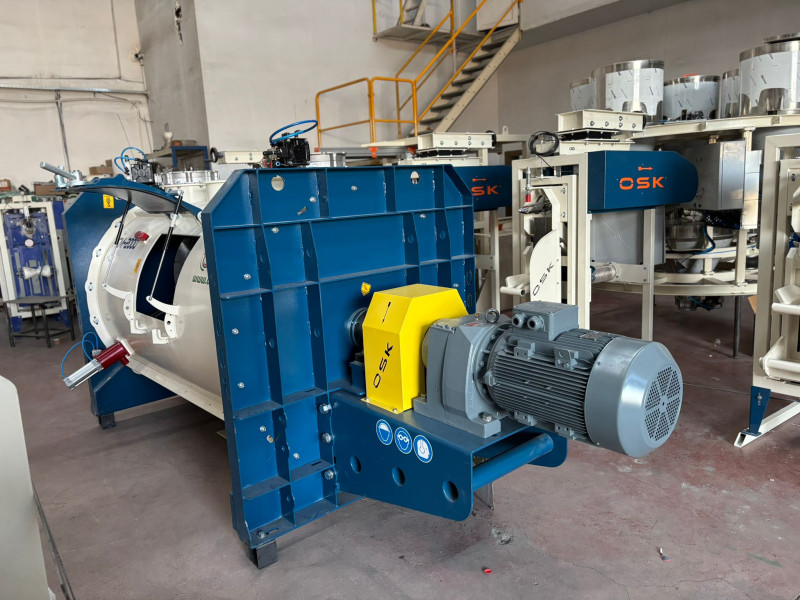 Dry Mortar Machine | Dry Mortar Plants & Industrial Solutions - Spiral ribbon mixer