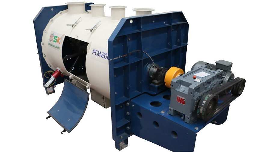 Dry Mortar Machine | Dry Mortar Plants & Industrial Solutions - Single shaft plough share mixer