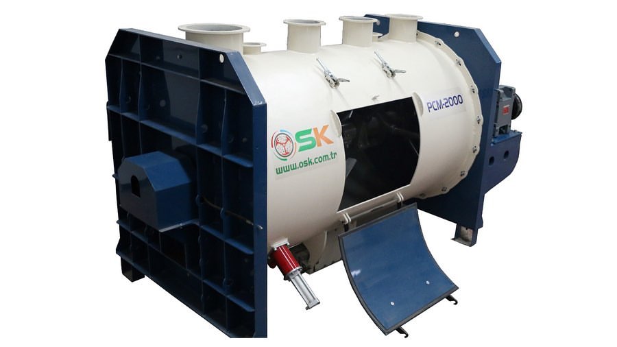 Single shaft plough share mixer - 2