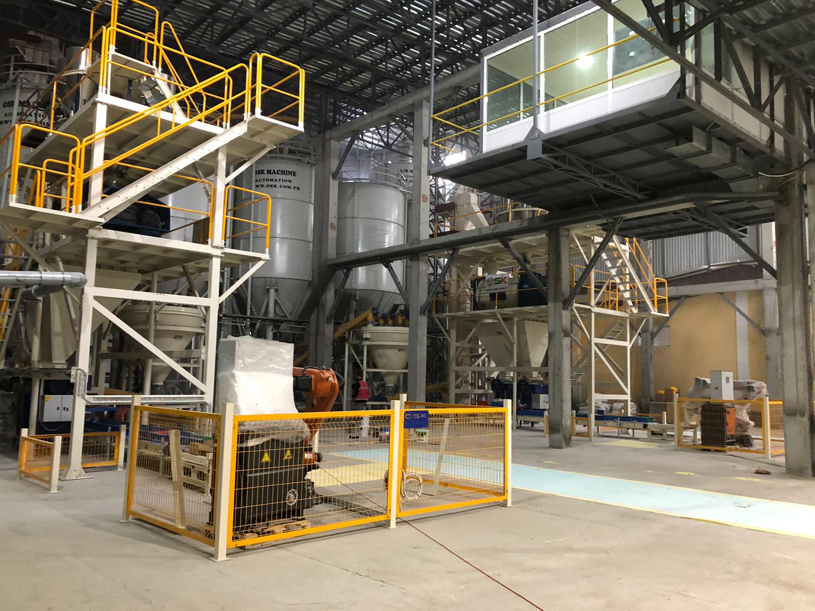 Drying production line with low energy consumption and high output - 2