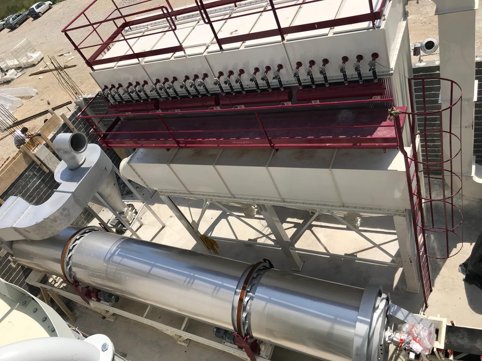 Dry Mortar Machine | Dry Mortar Plants & Industrial Solutions - Three cylinder rotary dryer