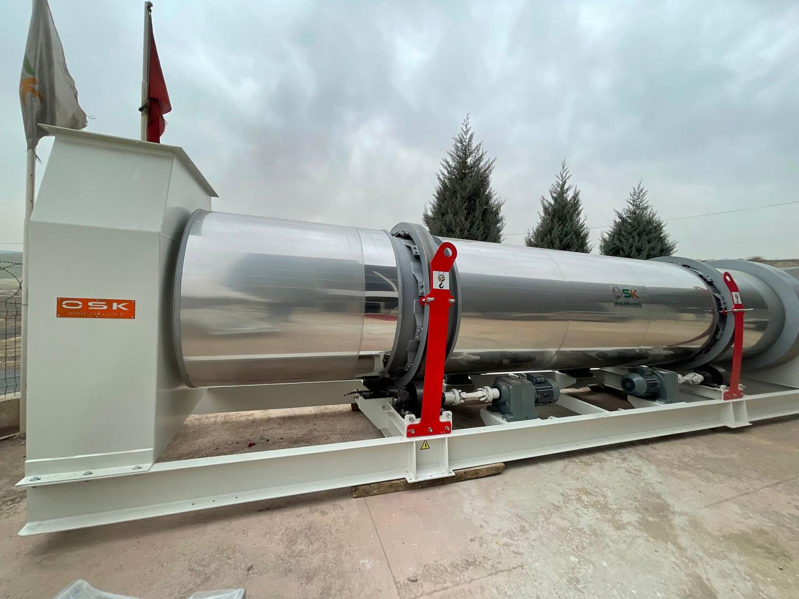 Three cylinder rotary dryer - 2