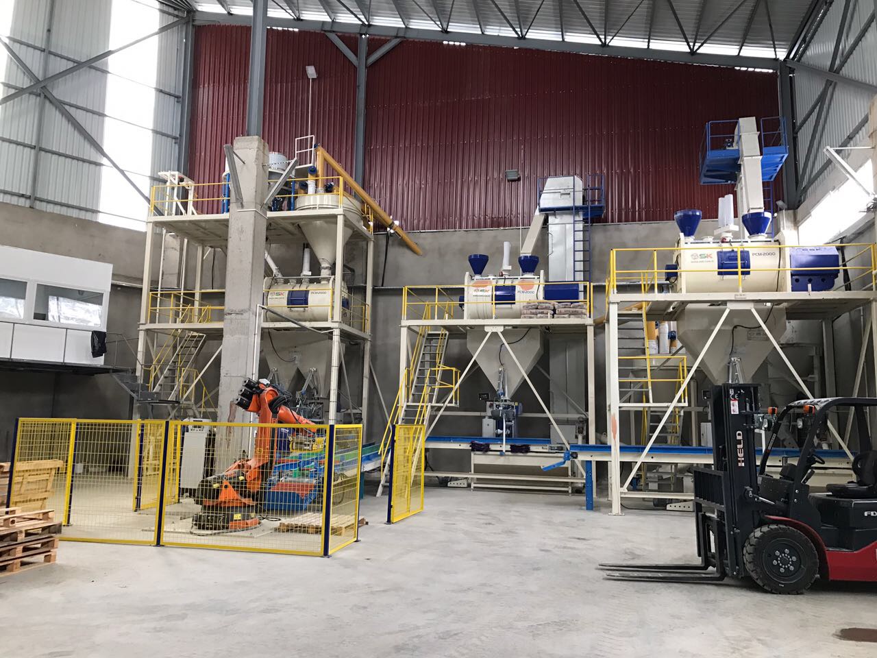 Gypsum plaster production line - 2