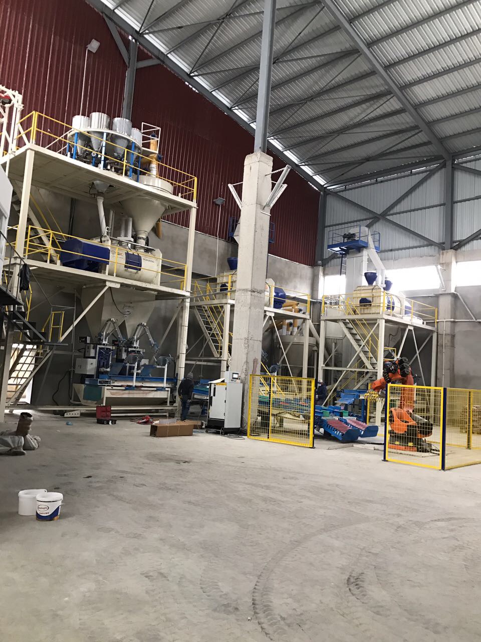 Wall putty production line - 3
