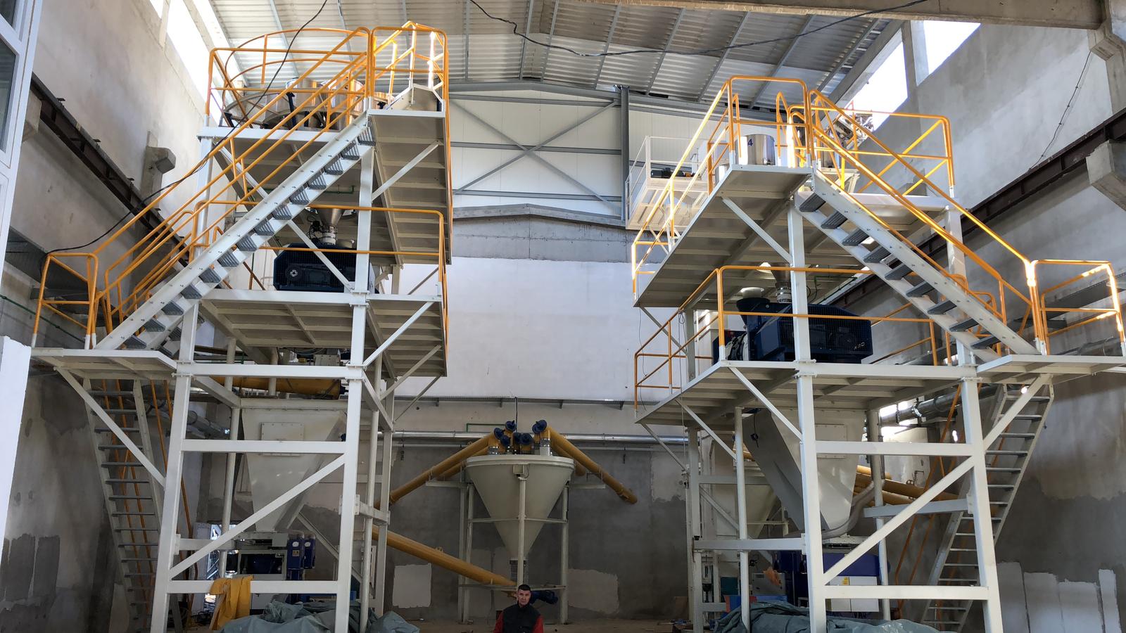 Tile adhesive production line - 3