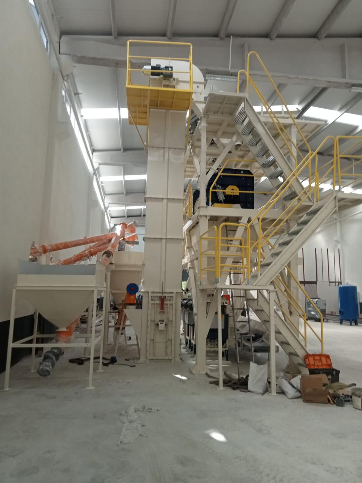 Vertical dry mortar production line CRL-1 - 2