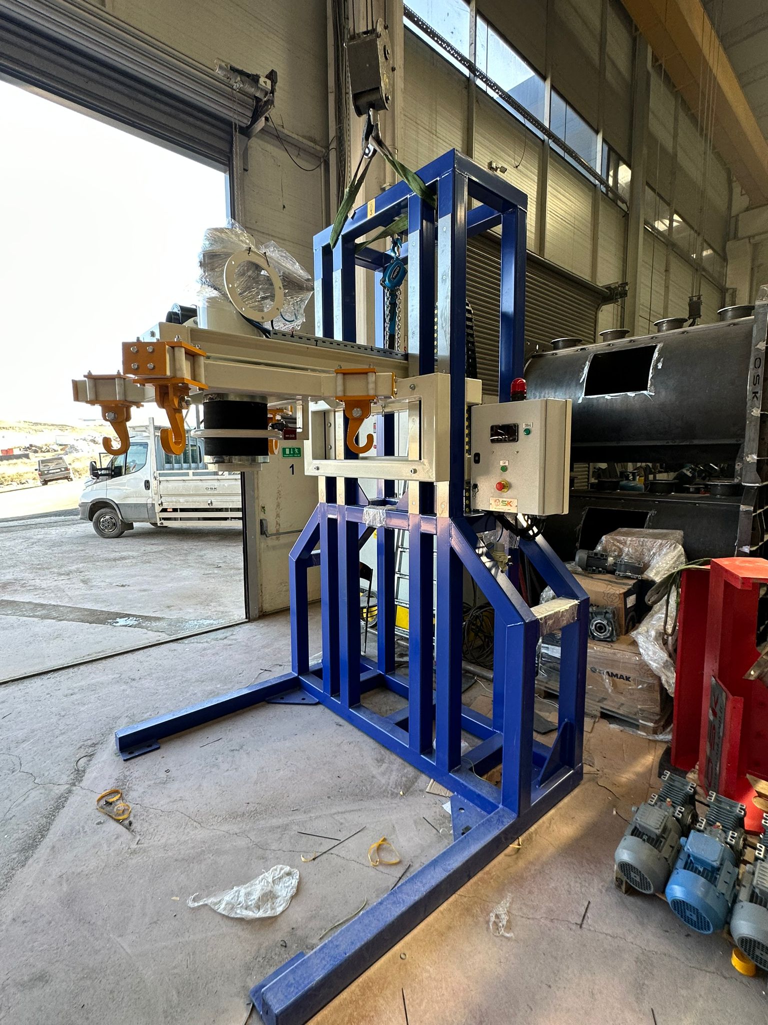 Jumbo bag un-loader - 3