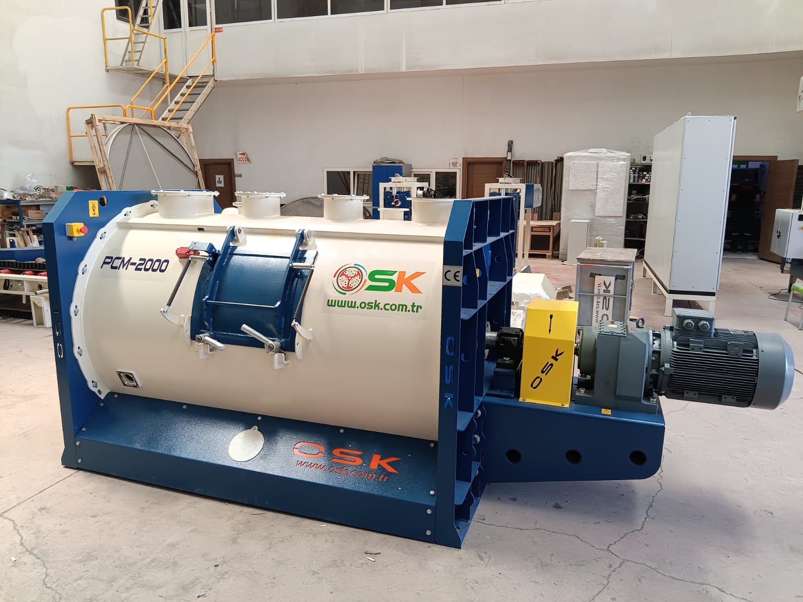Double shaft paddle mixer - 2