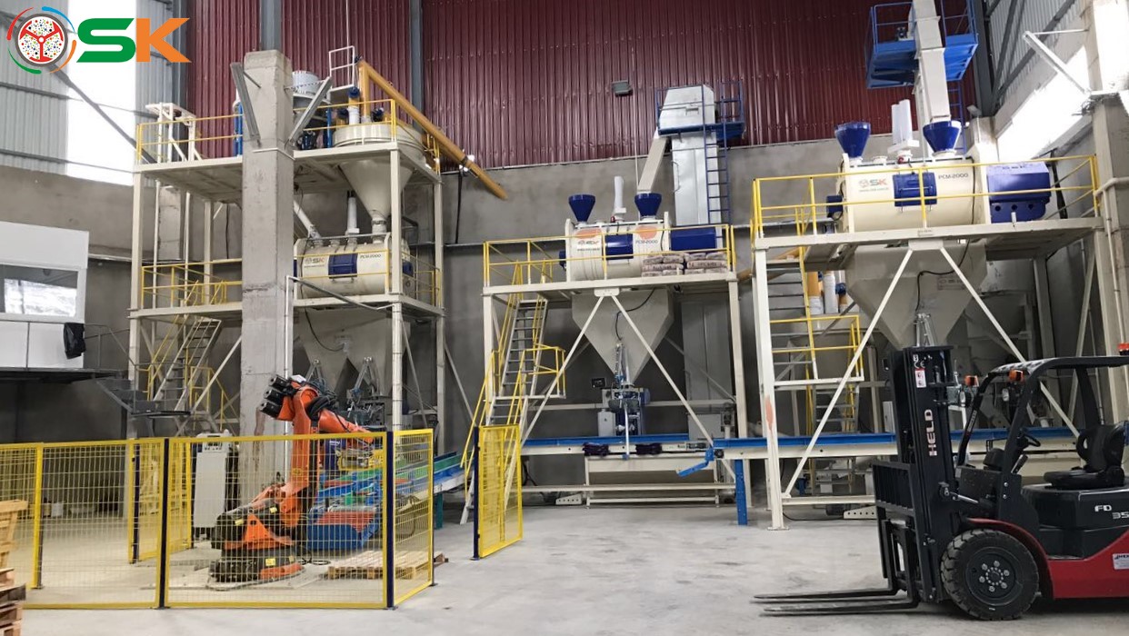 Sand drying production line - 3