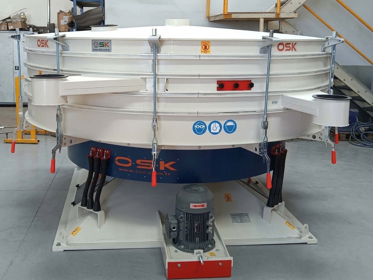 Dry Mortar Machine | Dry Mortar Plants & Industrial Solutions - Vibrating screen